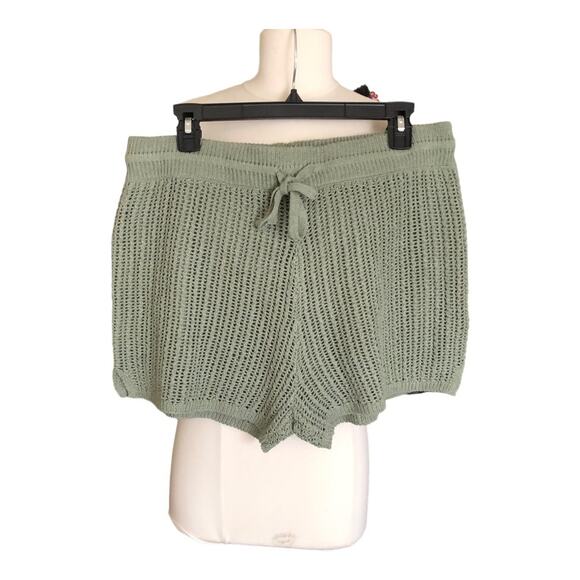Rag and Bone NWT Stylish Riley Crochet-Knit Elastic Waist Shorts Large - Picture 5 of 14